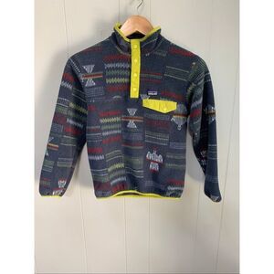 PATAGONIA Synchilla Snap-T Fleece Jacket Style 65572 Medium Youth